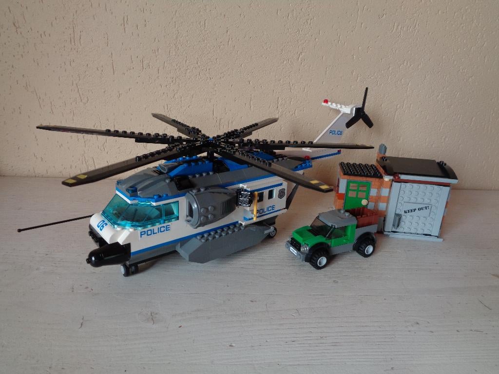 LEGO City Helikopter Patrouille - 60046, Enfants & Bébés, Jouets | Duplo & Lego, Utilisé, Lego, Ensemble complet, Enlèvement ou Envoi
