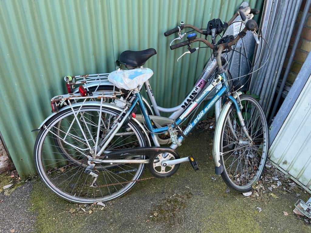lot dames fietsen, Fietsen en Brommers, Ophalen, Gebruikt