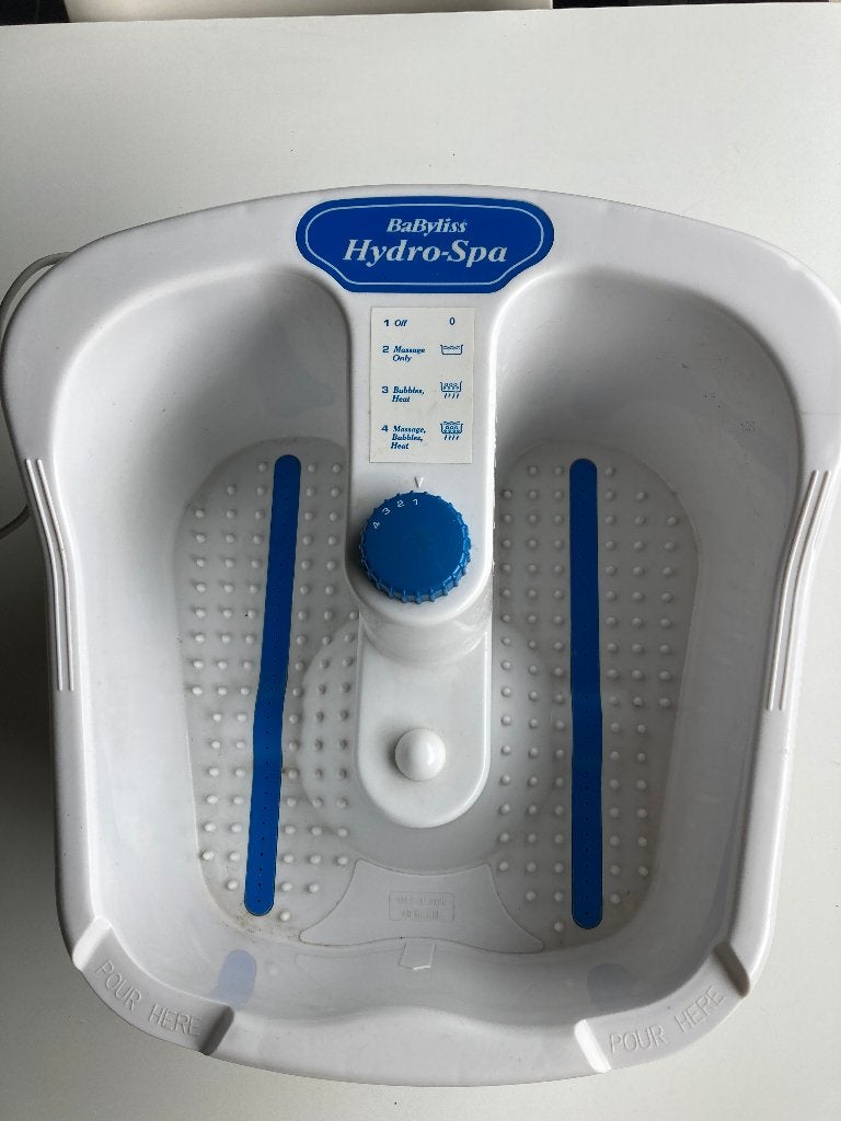 VOETBAD BABYLISS, Electroménager, Enlèvement, Comme neuf, Soin des mains et des pieds