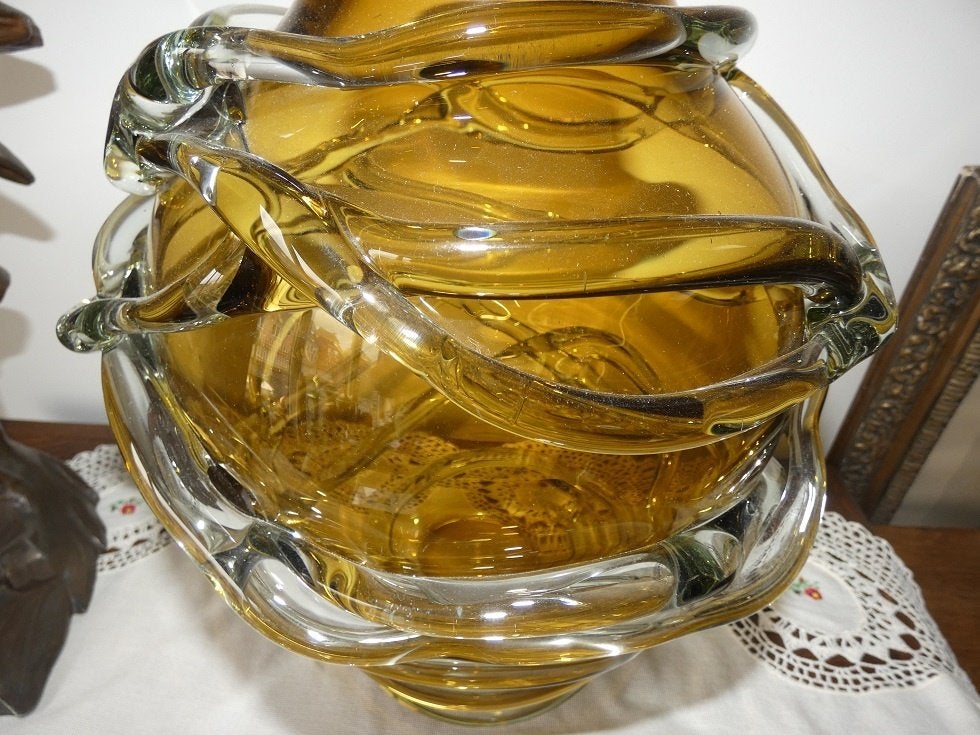 Venetian Modern Glass grote vaas., Ophalen