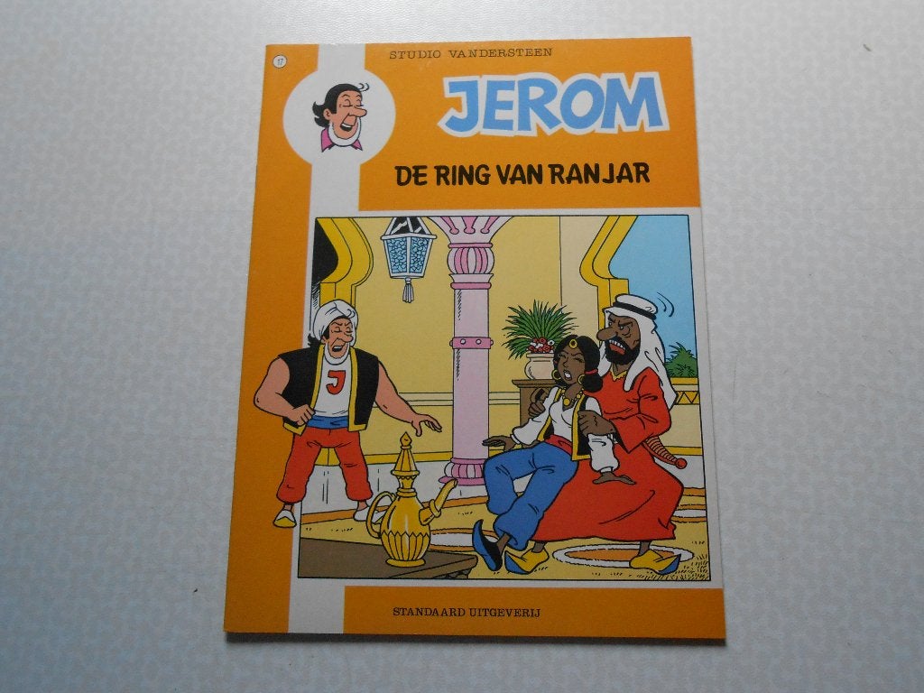 Jerom 17 De ring van Ranjar 1985 1 ste druk., Boeken, Willy Vandersteen, Eén stripboek, Nieuw, Ophalen of Verzenden