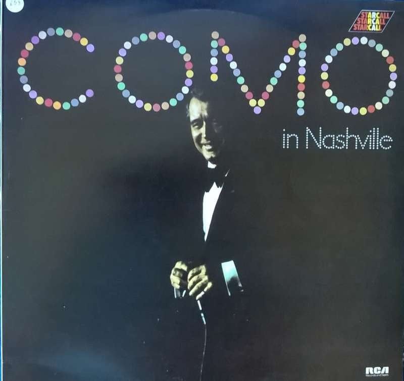 LP Perry Como In Nashville, LP, Beschermende buitenhoes, Ophalen of Verzenden, Zo goed als nieuw