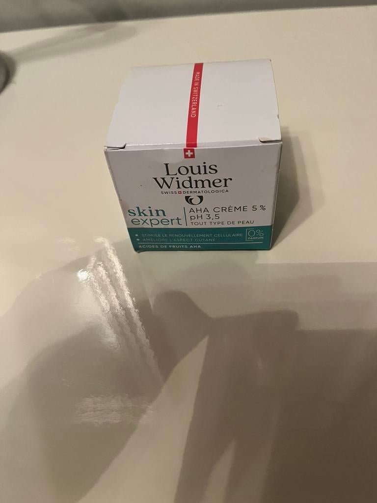 Louis Widmer Skin expert crème AHA 5% pH 3,5 Sans Parfum, Bijoux, Sacs & Beauté, Beauté | Soins du visage, Comme neuf, Soins, Enlèvement ou Envoi