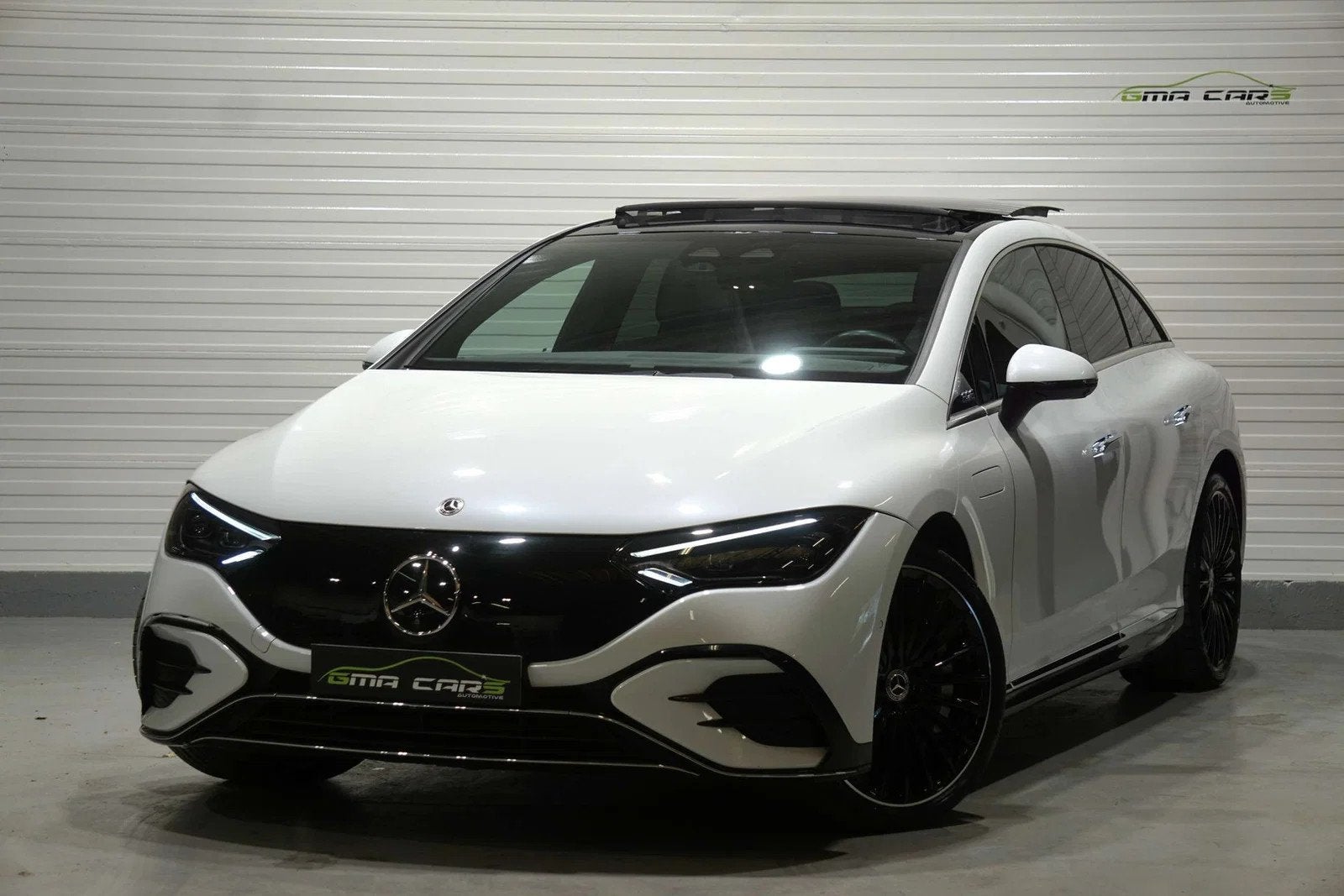 Mercedes-Benz EQE 350 EQE 90.6 kWh 350 AMG Line -Nav-Pano-Le, Auto's, Automaat, 2945 kg, Wit, Leder