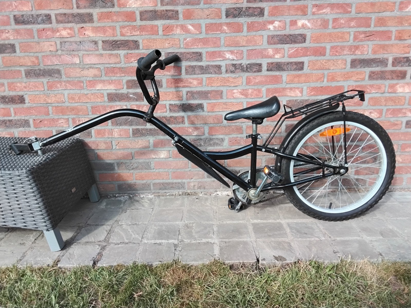 Aanhangfiets Vantly, Vélos & Vélomoteurs, Accessoires vélo | Remorques, Enlèvement, Utilisé, Vélo suiveur, Vantly