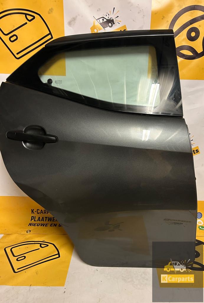 Portier Toyota Aygo Rechts achter deur Kwd 1G3 Antraciet, Info@toyota.co.jp, Gebruikt, Deur, Achter