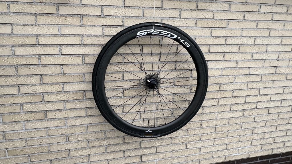 Wielen SPEED 4.5 RIM Carbon, Chimano, Zo goed als nieuw, Racefiets, Carbon
