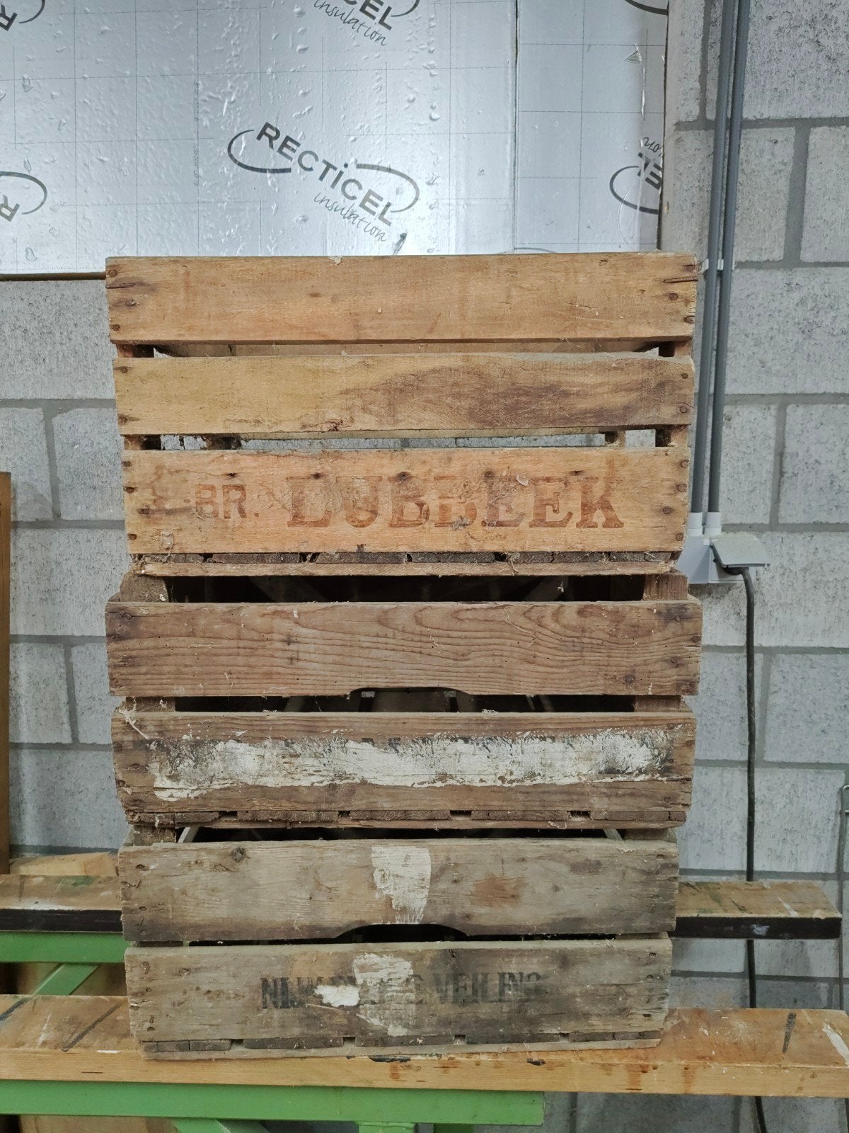 vintage fruitbakken, fruitkisten  meerdere beschikbaar, Ophalen