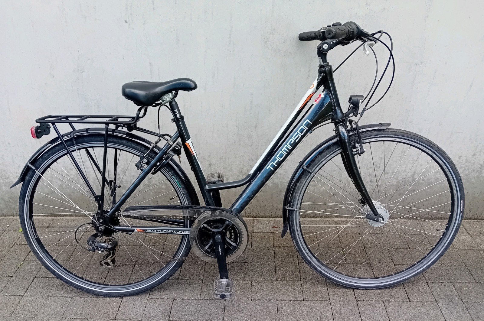 Meisjesfiets alu Thompson 28inch 21speed maat 48 NWP 579€ 🚴, Velgrem, 47 tot 50 cm, Versnellingen, Zo goed als nieuw