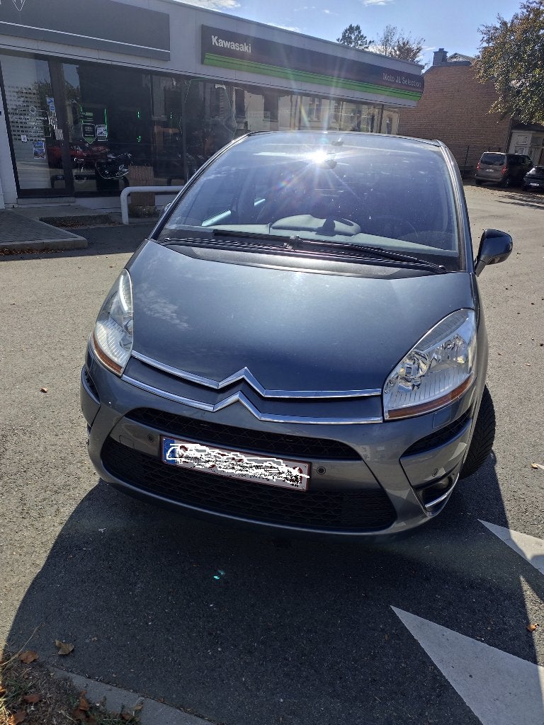 Citroen c4 picasso 1.6 hdi, Auto's, Monovolume, Zwart, 5 deurs, Particulier