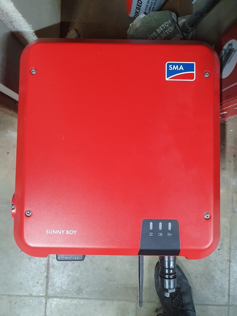 SMA Sunnyboy 3.6 omvormer, Ophalen