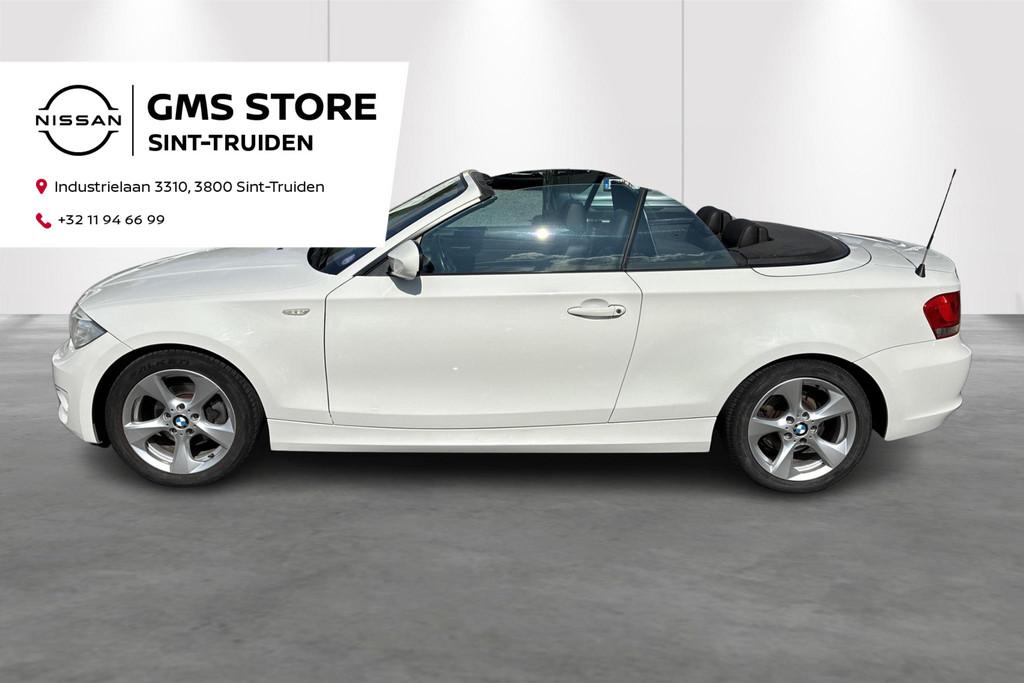 BMW 1-serie Cabrio 118i (105 kW) 1ste eigenaar met onderhoud, Gebruikt, Zwart, 4 cilinders, Cabriolet