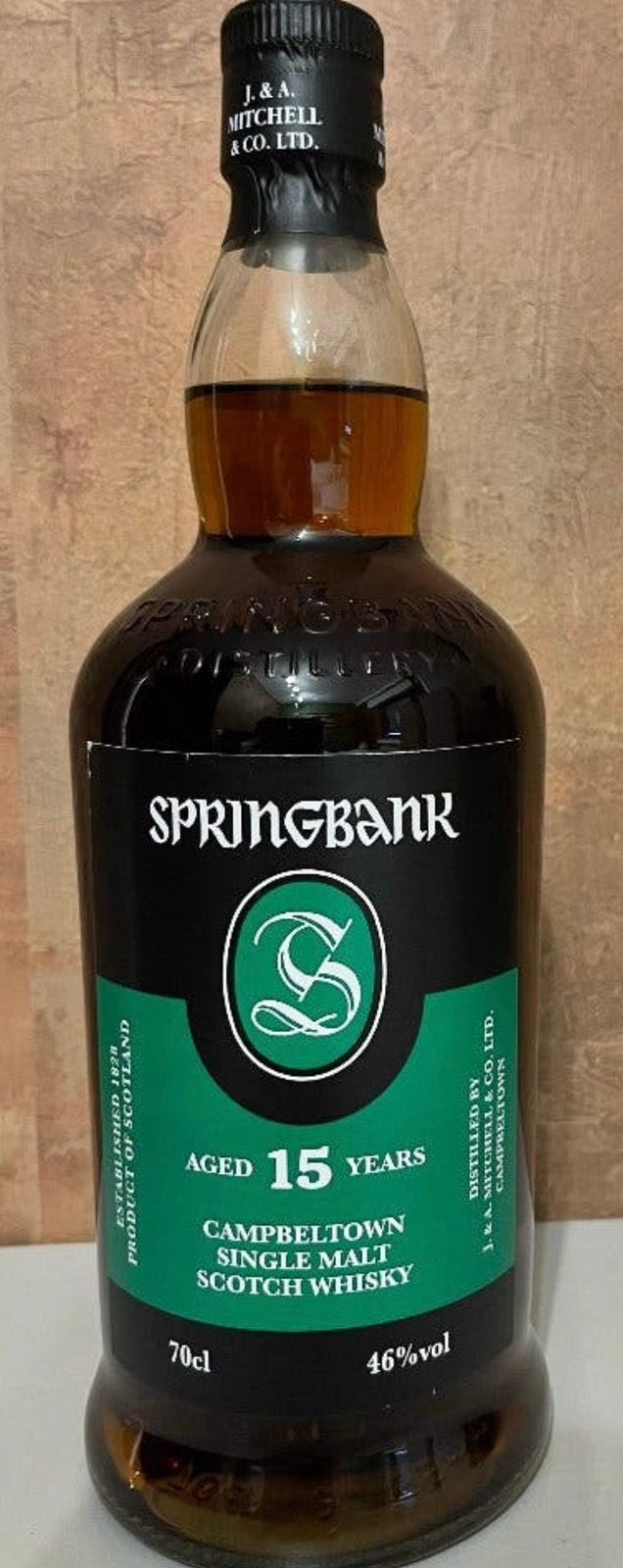 Springbank 15 Years – Campbeltown Single Malt, Verzamelen, Ophalen of Verzenden, Nieuw