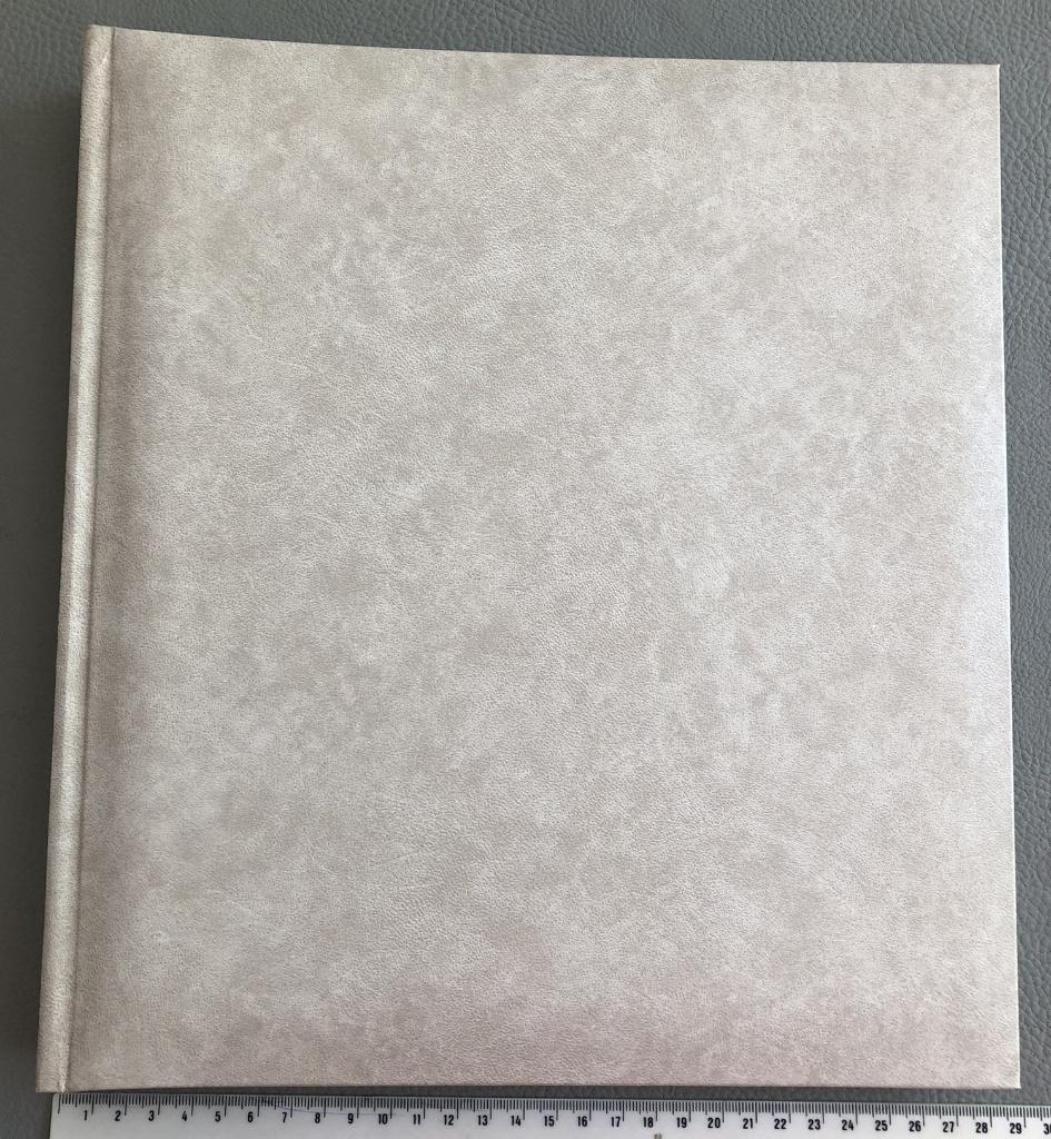 Fotoalbum zwarte bladen taupe kaft - merk: Henzo, Ophalen of Verzenden, Nieuw, Fotoalbum