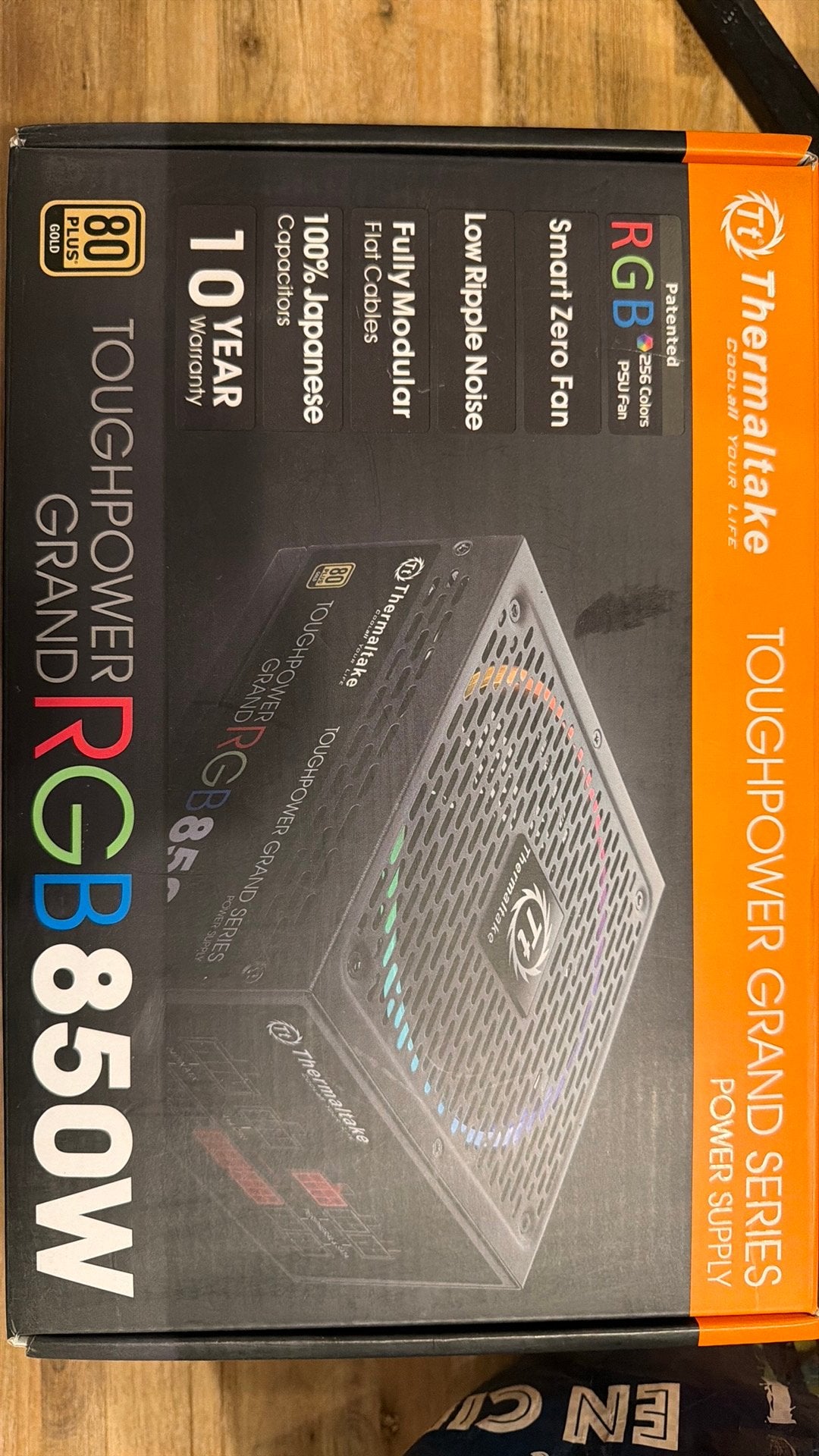Thermaltake Toughpower Grand RGB, Envoi