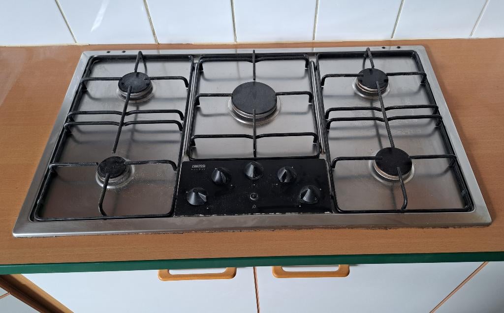 Taques au gaz Zanussi encastrables, Ophalen, Gebruikt, Inbouw, Gas