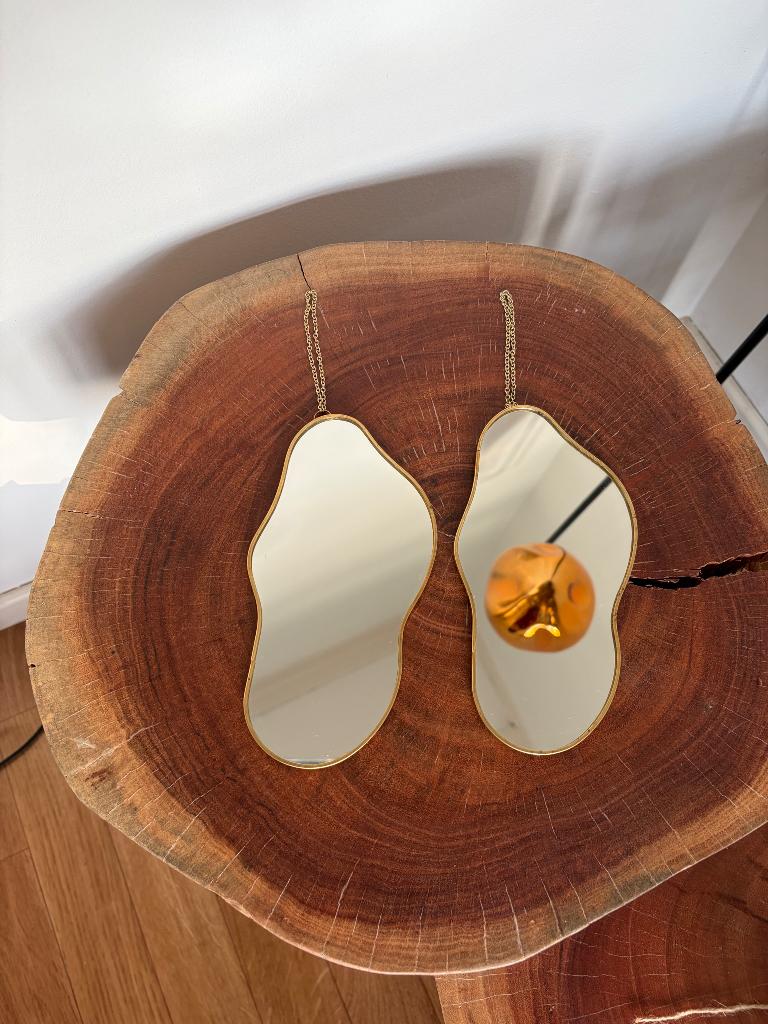 Miroirs décoratifs, Enlèvement ou Envoi, Moins de 100 cm, Comme neuf, Moins de 50 cm