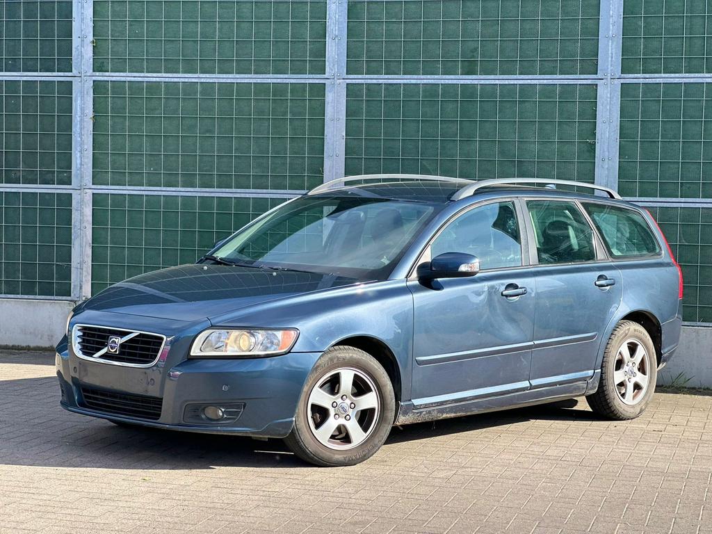Volvo V50 1.6 diesel, Auto's, Volvo, Bedrijf, Te koop, V50, Diesel, Euro 4, Break, 4 deurs, Handgeschakeld, Blauw, Zwart, Leder