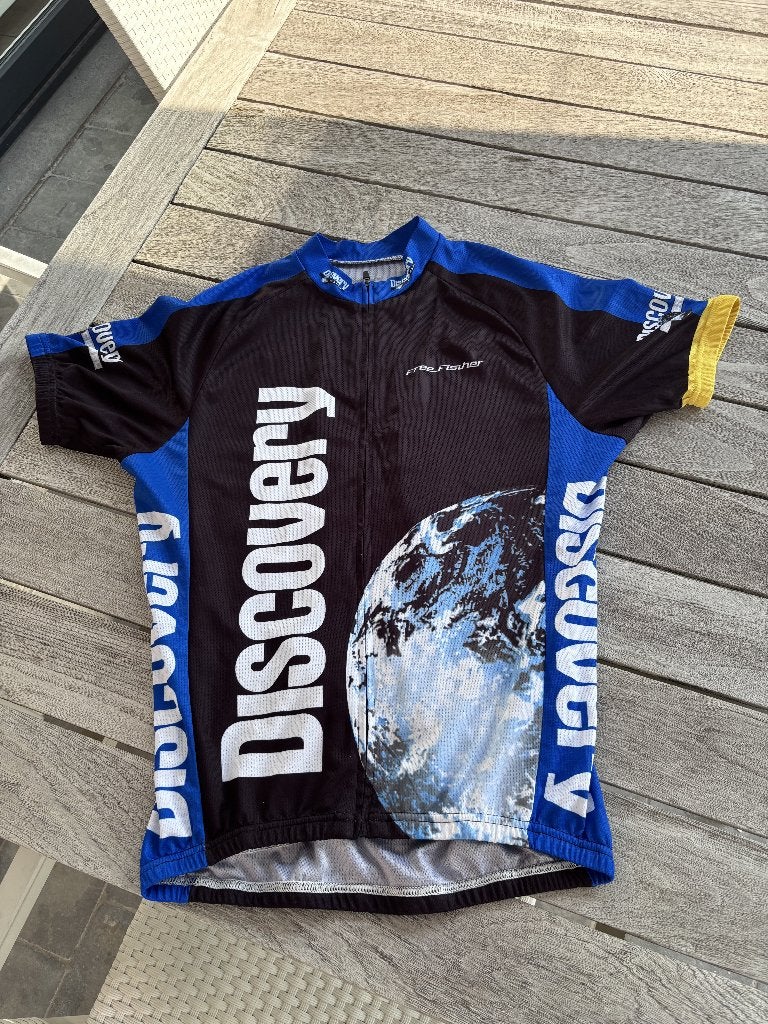 Discovery Channel fietstrui L, Fietsen en Brommers, Gebruikt, Dames, Ophalen of Verzenden, L