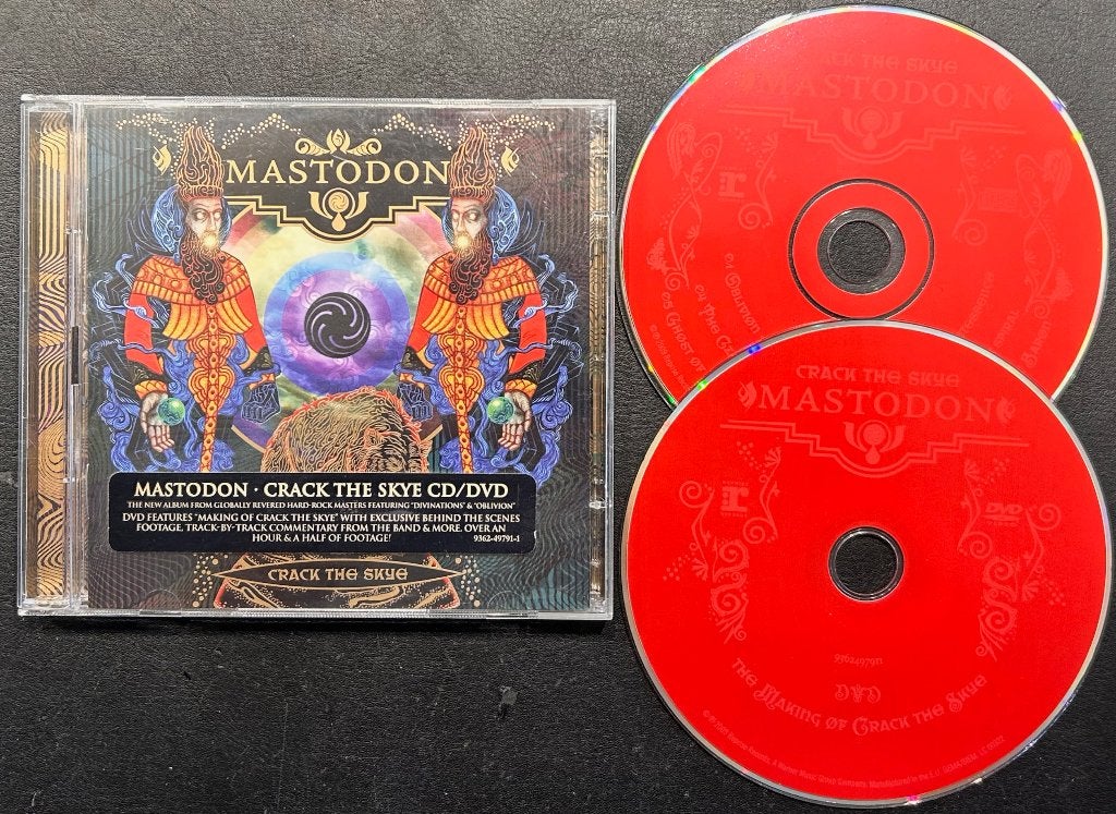 MASTODON - Crack the sky (coffret CD/DVD), Metal, Comme neuf, Album, Comprend un DVD