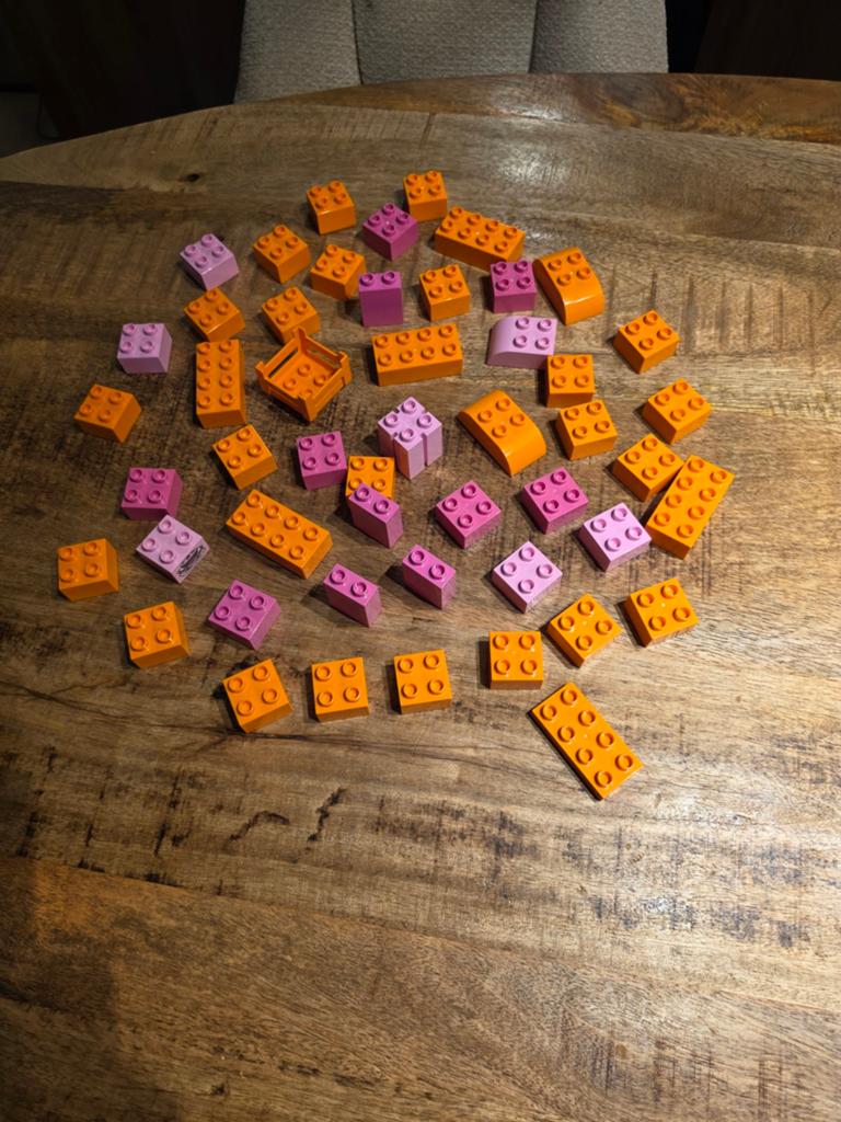 50 lego duplo blokken, Kinderen en Baby's, Speelgoed | Duplo en Lego, Ophalen of Verzenden, Duplo