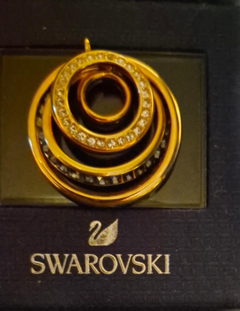 Vintage Swarovski hanger, Ophalen of Verzenden, Zo goed als nieuw, Sieraad of Horloge