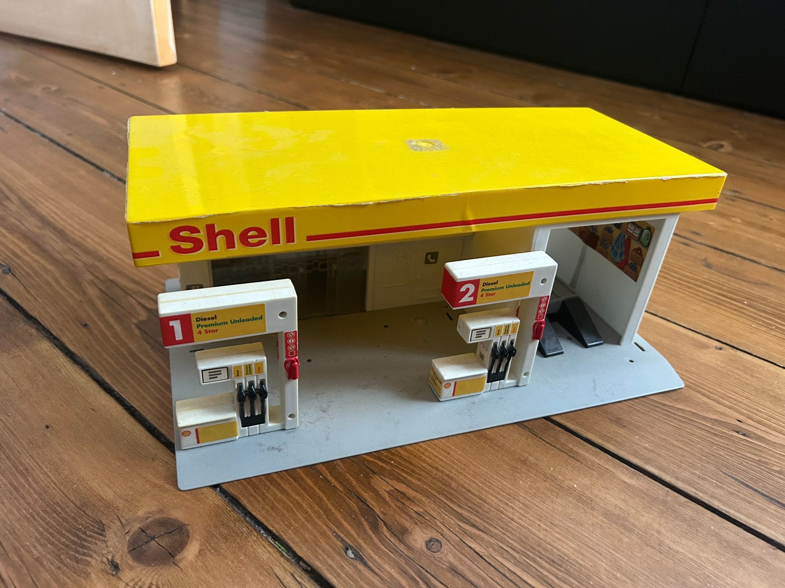 Dickie toys Shell garage, Enlèvement ou Envoi, Utilisé