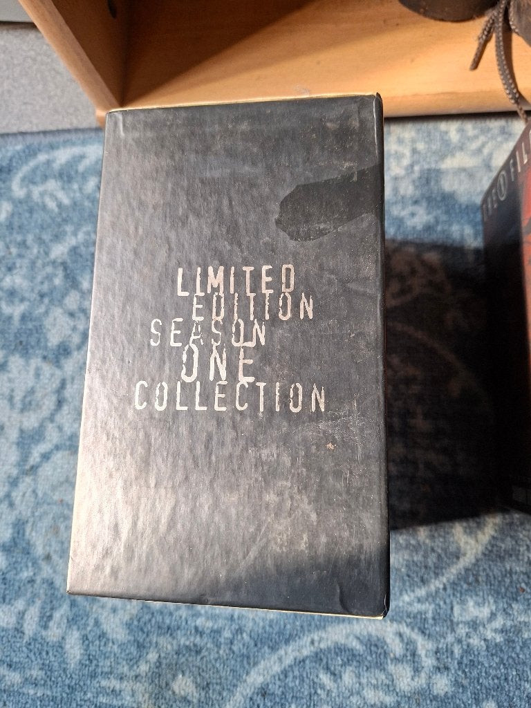 vhs - the x-files - ltd season 1 - 5 vhs box, Cd's en Dvd's, VHS | Documentaire, Tv en Muziek, Engels, Boxset, Ophalen of Verzenden