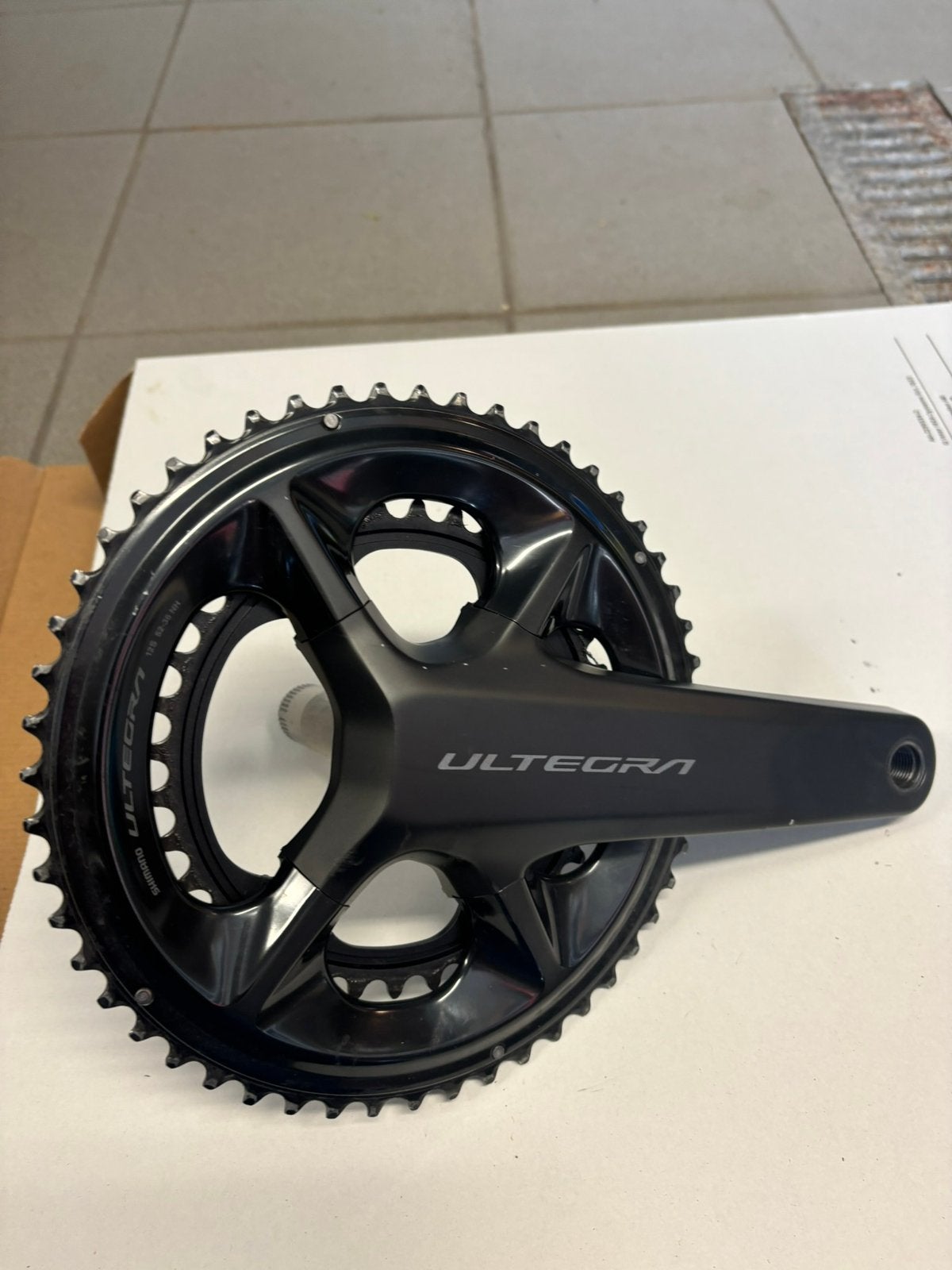 Pédalier ultegra r8100 172,5mm, Vélos & Vélomoteurs, Enlèvement ou Envoi, Utilisé, Pédalier ou Pédales, Aluminium