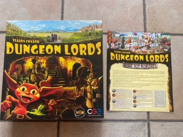 DUNGEON LORDS + LA FOIRE AUX MONSTRES extension - VF neuf, Hobby en Vrije tijd, Verzenden