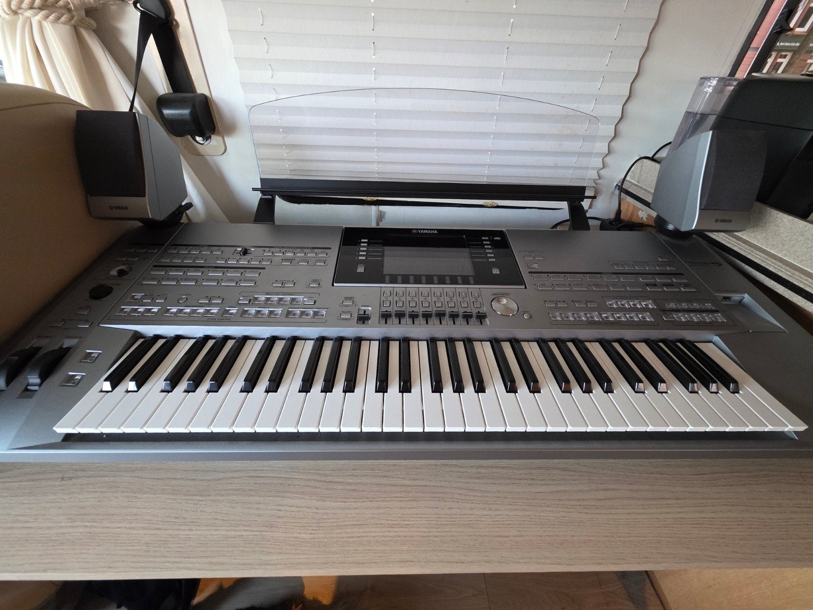 Complete Yamaha Tyros 5-set in uitzonderlijk mooie staat. In, Ophalen
