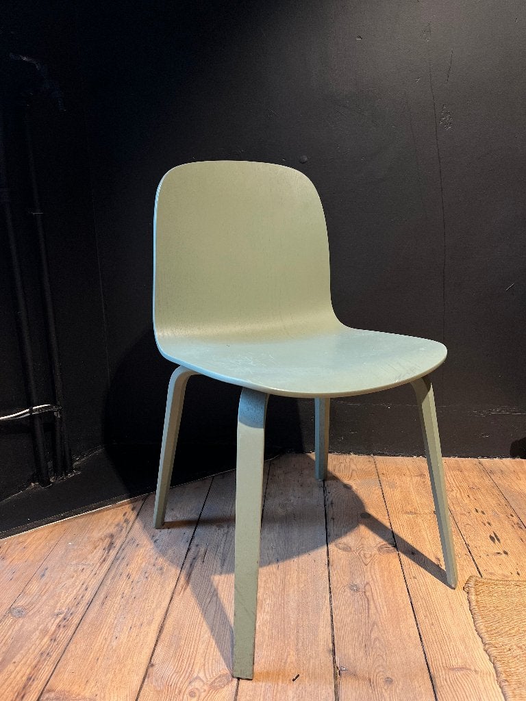 Chaise "VISU" verte MUUTO, Maison & Meubles, Chaises, Utilisé, Une, Bois, Autres couleurs, Enlèvement