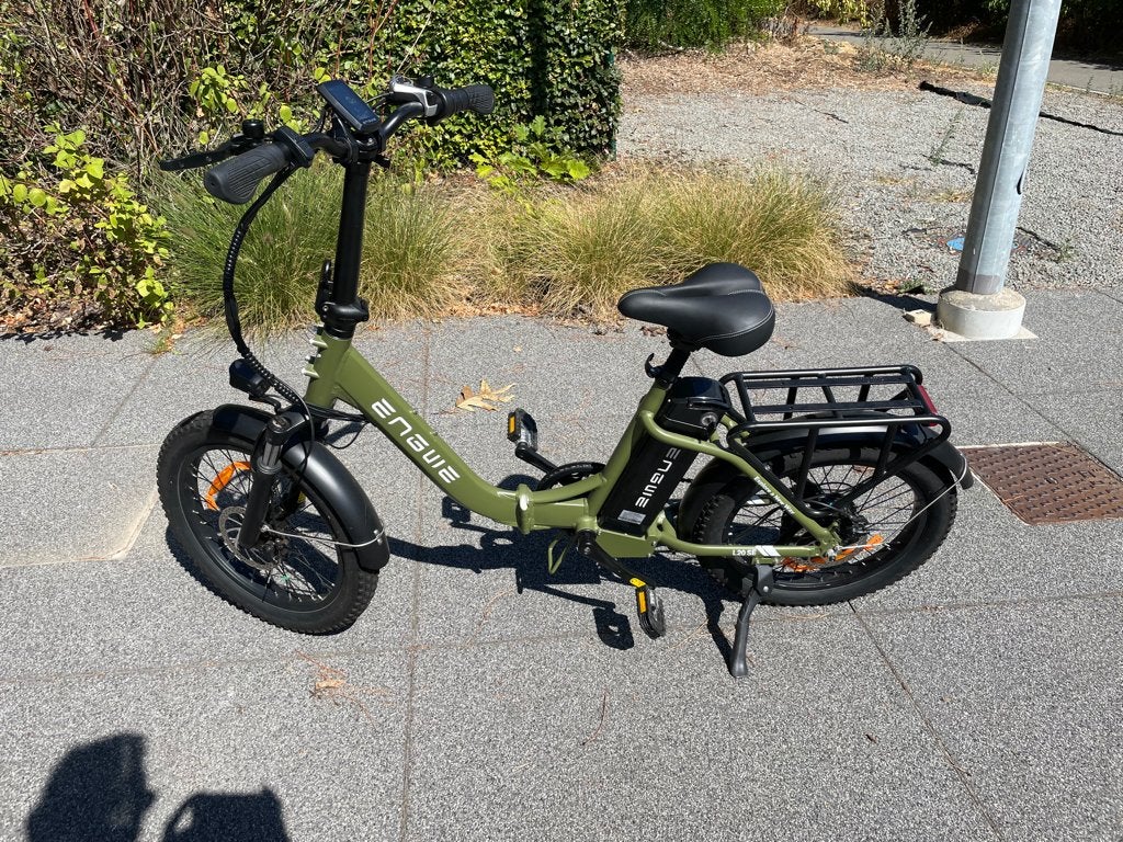 Elektrische Fatbike ENWGE L20, Ophalen, Zo goed als nieuw, 50 km per accu of meer, Overige merken