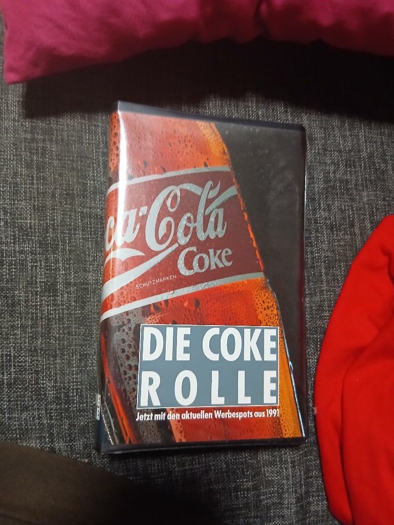 Die coke rolle coca cola, Ophalen of Verzenden, Zo goed als nieuw, Overige typen