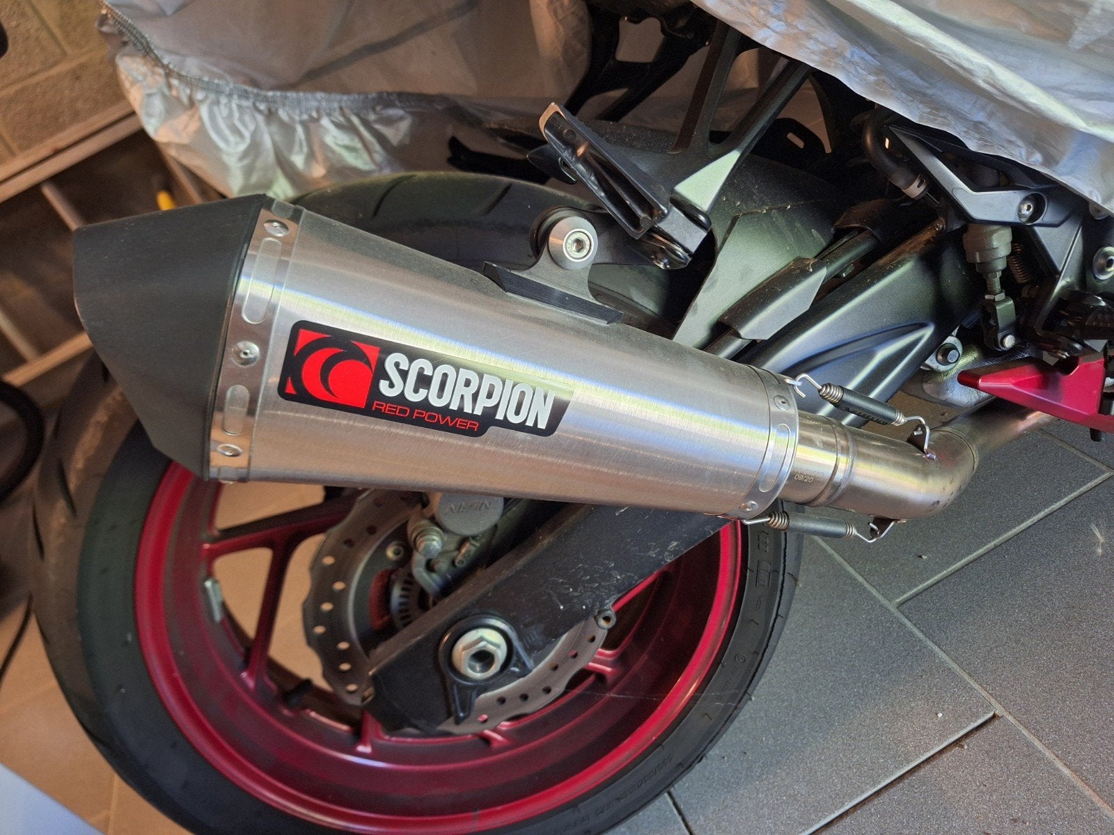 Silencieux Scorpion Suzuki GSX-S 750, Ophalen, Gebruikt
