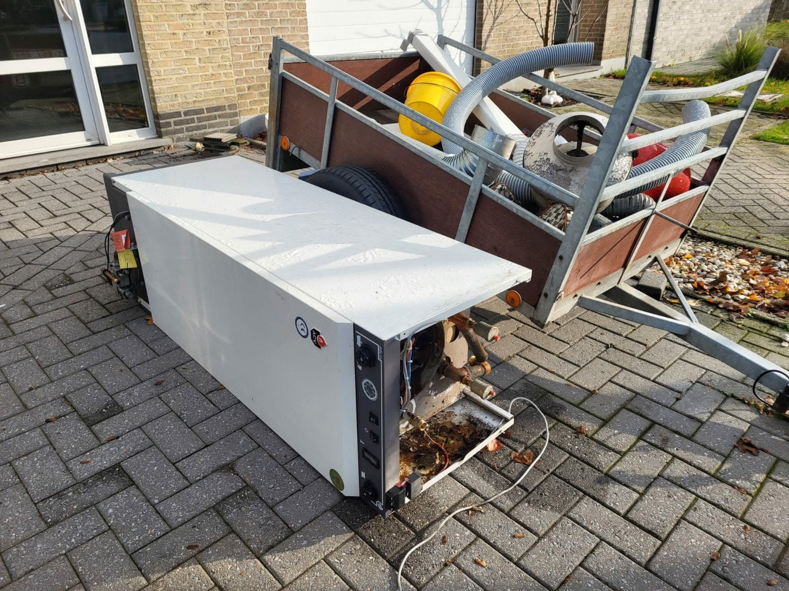 Ophaling oud ijzer oude metalen en autowrakken 0483 31 56 55, Doe-het-zelf en Bouw, Metalen, IJzer, Ophalen