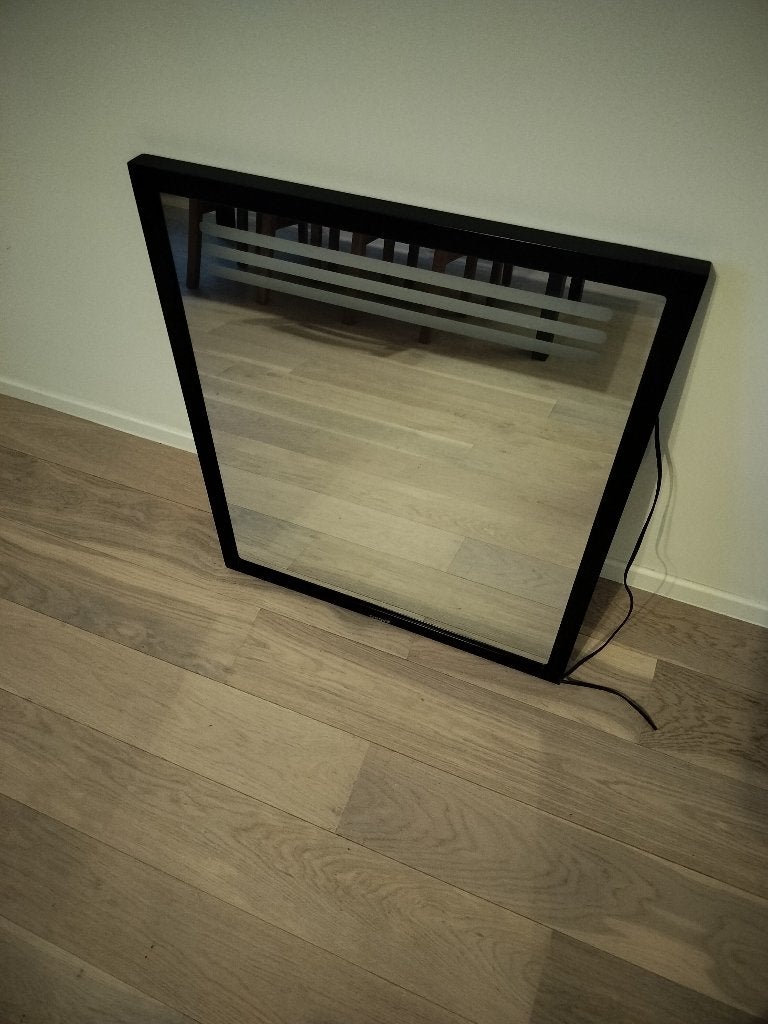 Badkamerspiegel met verlichting, Maison & Meubles, Moins de 100 cm, Enlèvement, Utilisé, 50 à 100 cm
