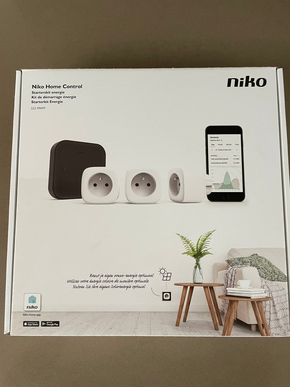 Niko home control starterskit energie, Ophalen, Nieuw