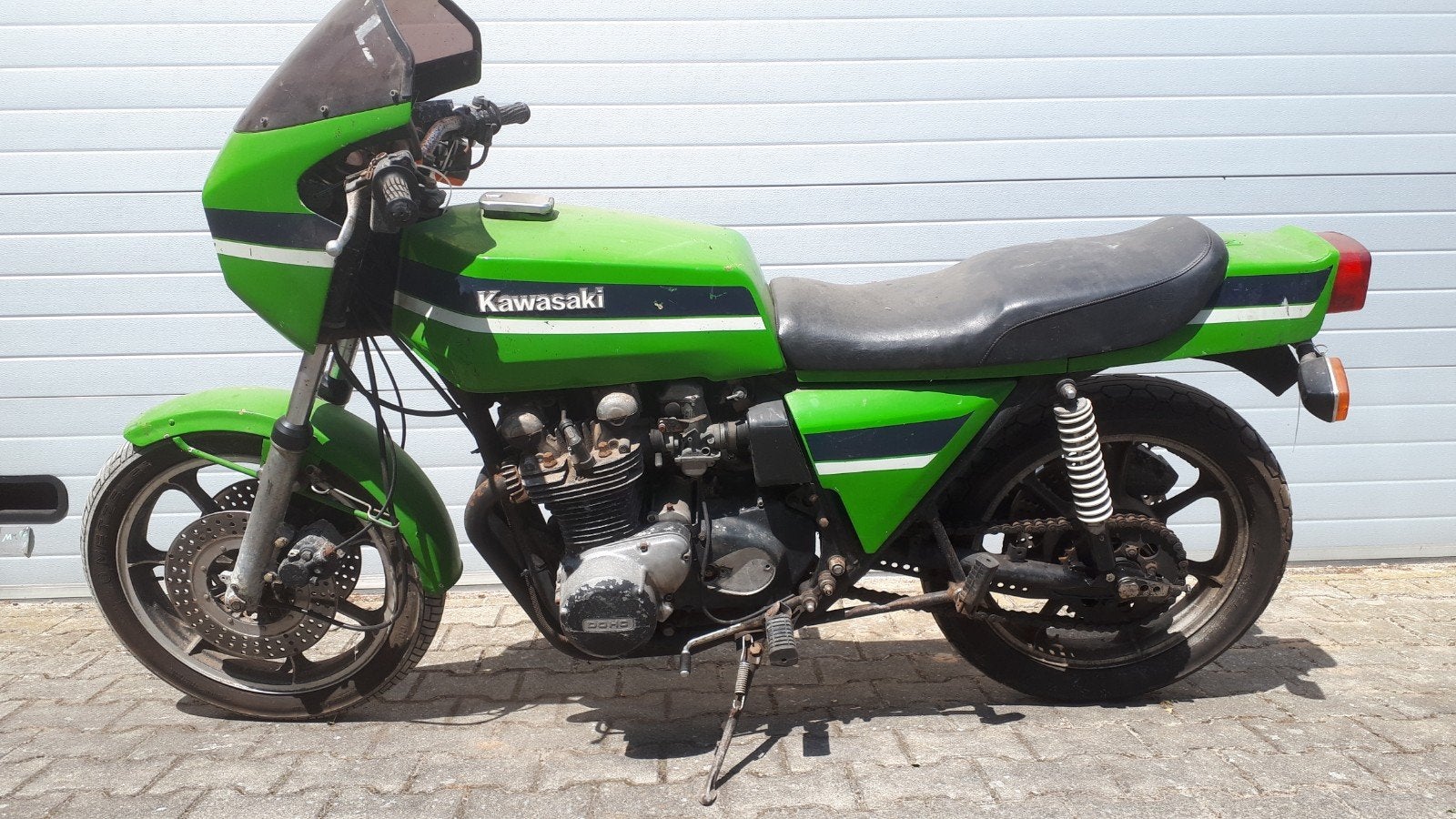 KAWASAKI Z1-R 1980 - Moteur de projet immatriculé aux Pays-B, Motos, Enlèvement, Utilisé