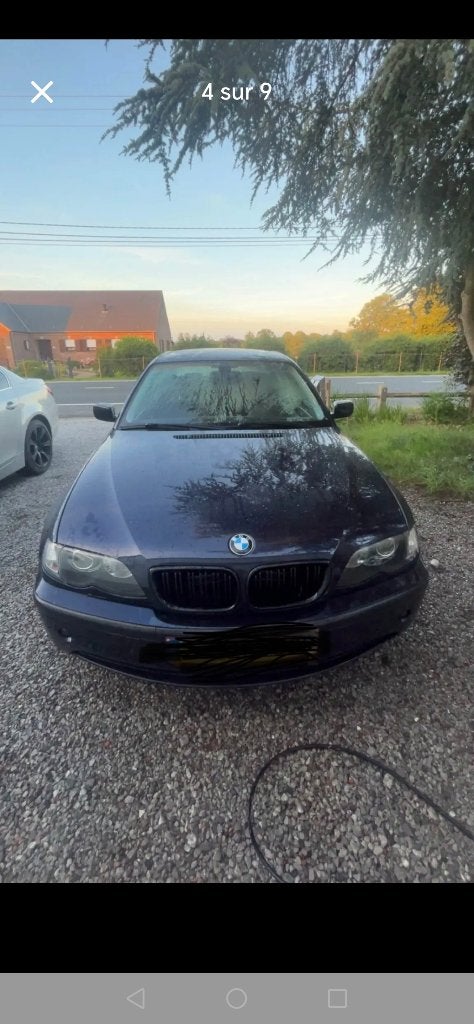 Bmw série 3 e46 316i, Auto's, Zwart, Blauw, 5 deurs, Particulier