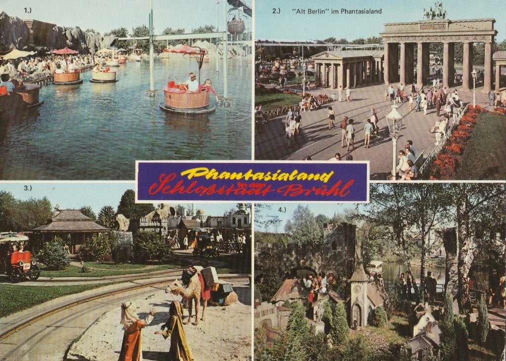 PRETPARK  PHANTASIALAND  BRUHL -  Diverse Zichten, Envoi, Non affranchie, Autres thèmes