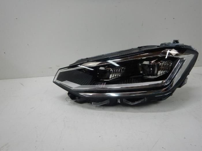 VW Golf Sportsvan Facelift VOLLED Koplamp Links, Enlèvement ou Envoi, Utilisé