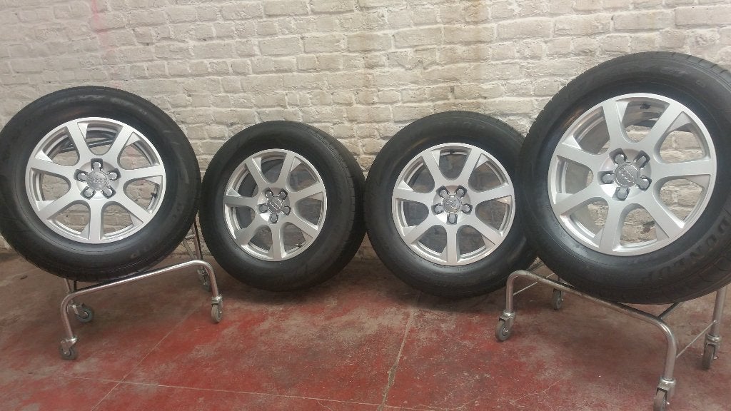 Jantes 17 AUDI Q5 d'origine avec pneus 235 65 R17, Enlèvement, 235 mm, Pneu(s), 17 pouces