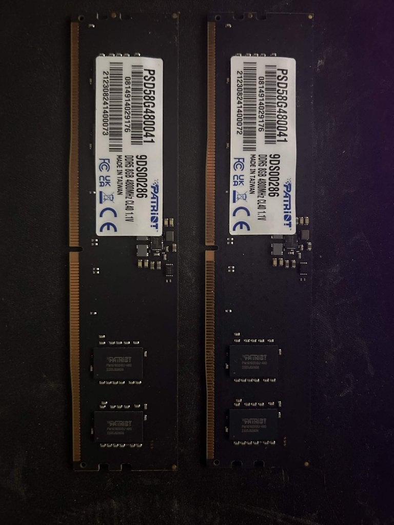 Patriot Signature - RAM-geheugen - 16GB - 4800MHz - CL40, Computers en Software, RAM geheugen, Ophalen of Verzenden, Zo goed als nieuw