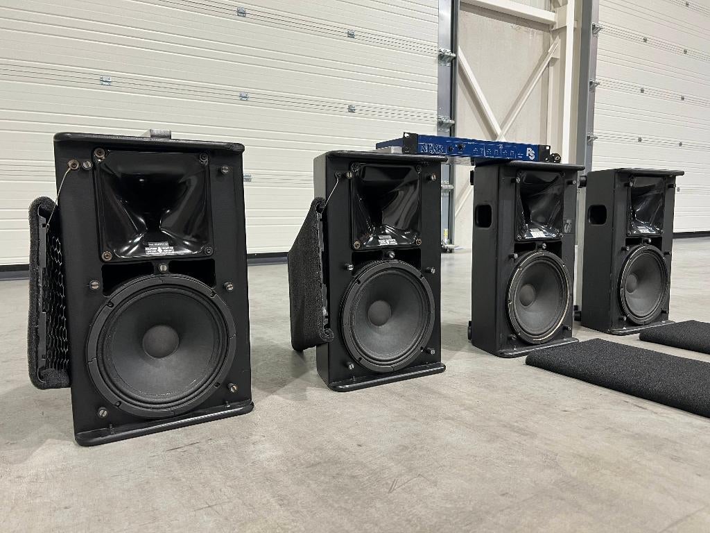 4x Nexo PS10 10"/1" + Nexo PS10 TD controller, TV, Hi-fi & Vidéo, Enceintes, Autres marques, Enlèvement ou Envoi, Utilisé, Haut-parleurs Frontaux, Arrière ou Stéréo