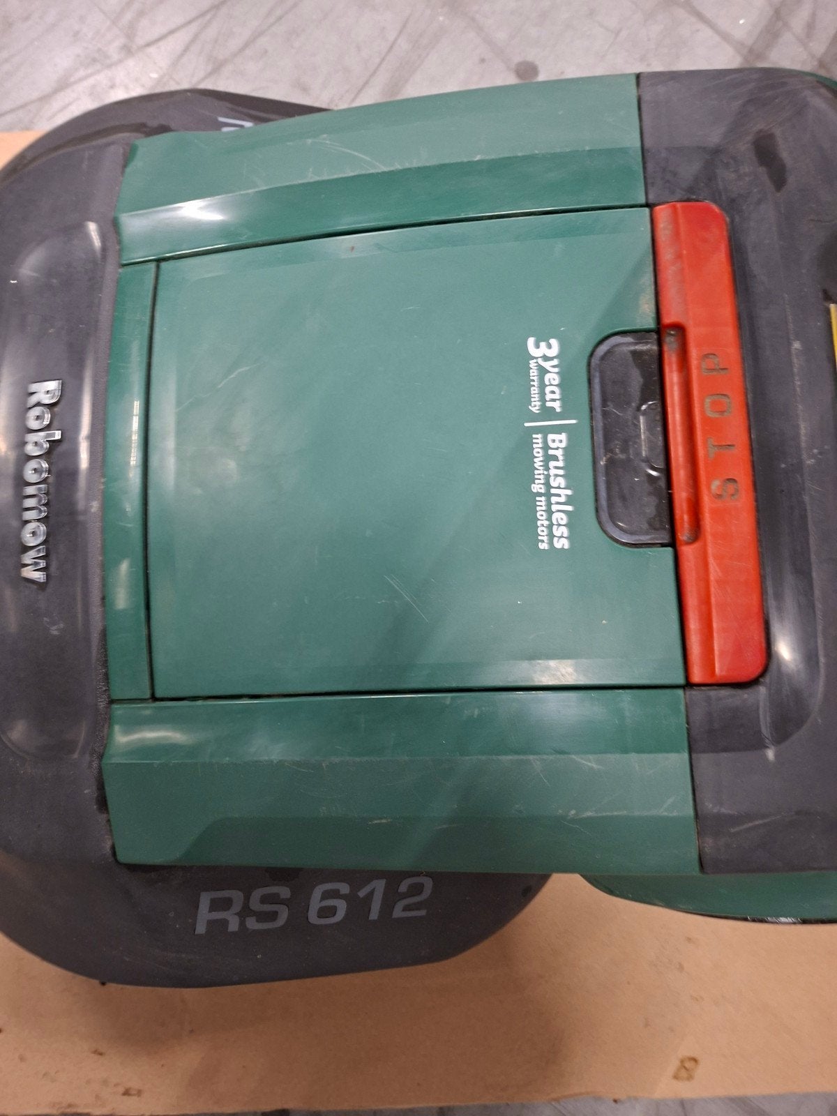 Robomow met nieuwe messen, goede staat., Tuin en Terras, Ophalen, Gebruikt, Robomow, Met regensensor