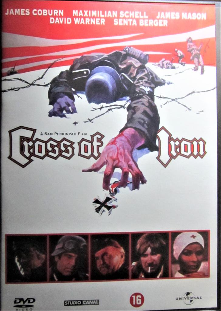 DVD OORLOG- CROSS OF IRON (ZELDZAAM), Cd's en Dvd's, Alle leeftijden, Ophalen of Verzenden, Zo goed als nieuw, Oorlog