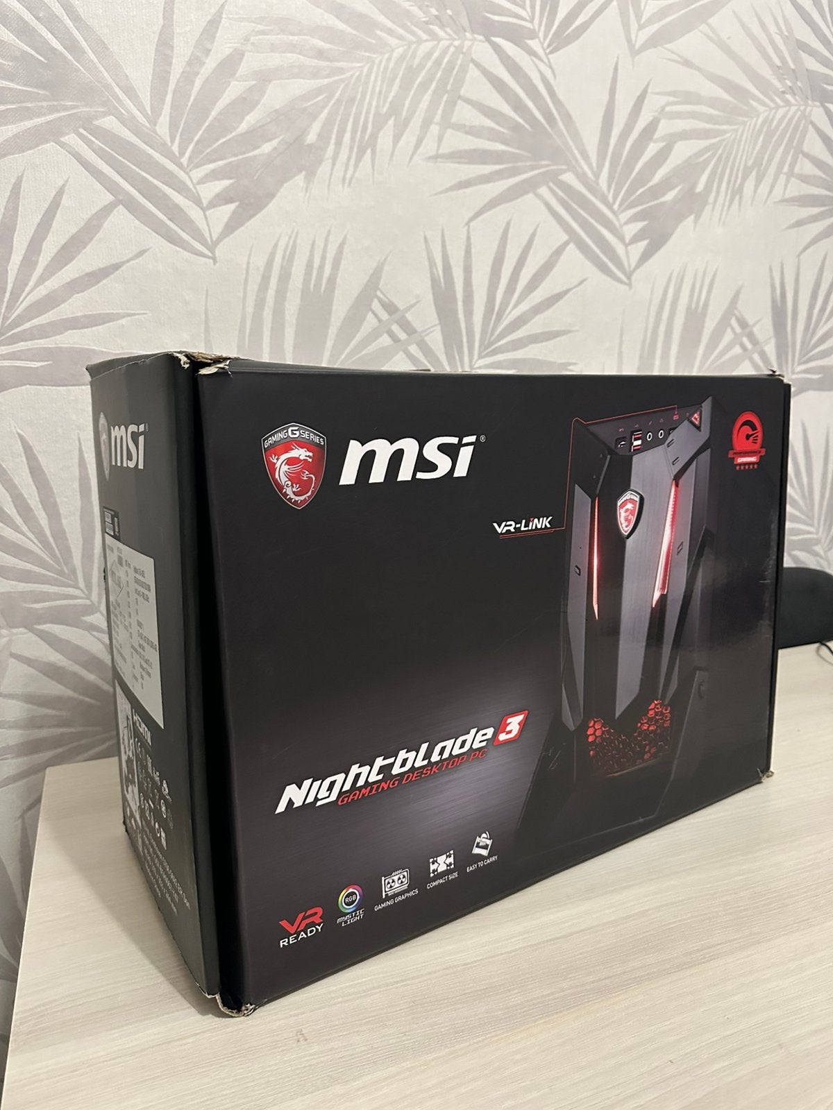 MSI NIGHT BLADE 3 BOITE / WIFI / GARANTIE, Consoles de jeu & Jeux vidéo, Enlèvement, Comme neuf
