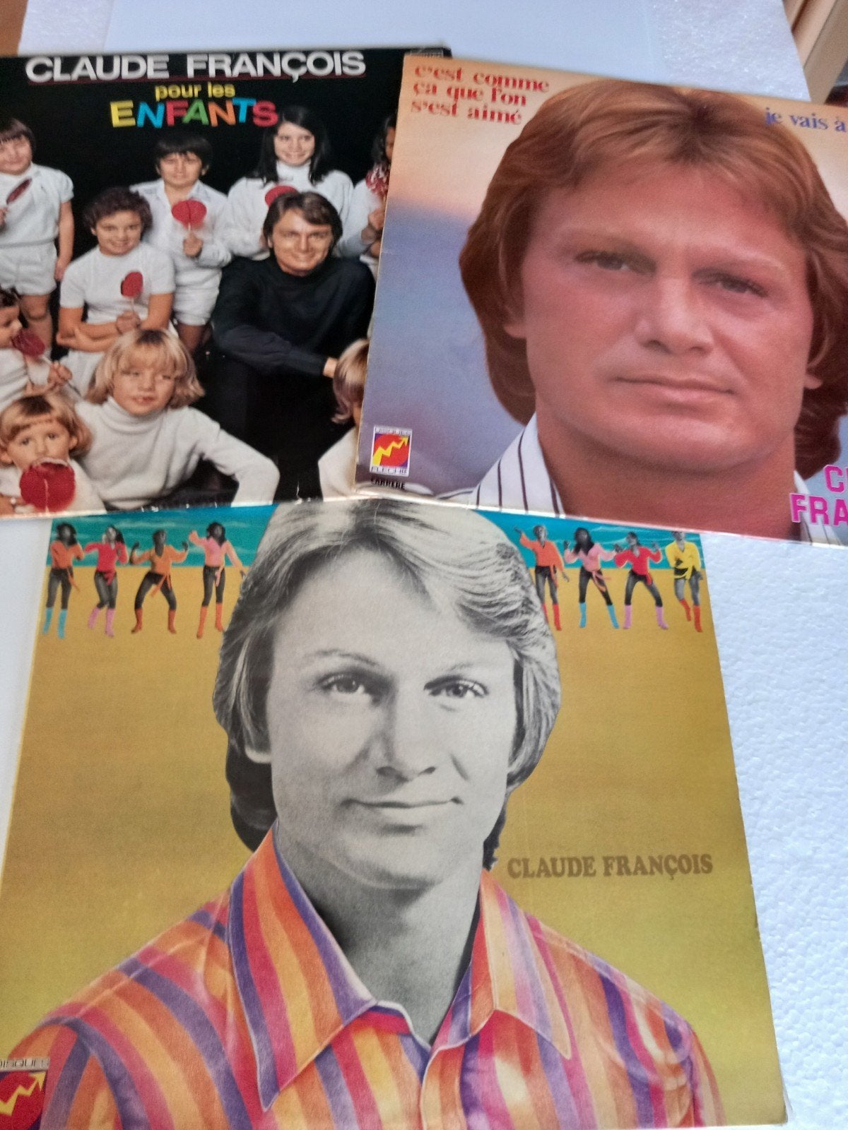 CLAUDE FRANCOIS. VG+/ VG++ . 3 LP'S, Cd's en Dvd's, Ophalen of Verzenden, LP