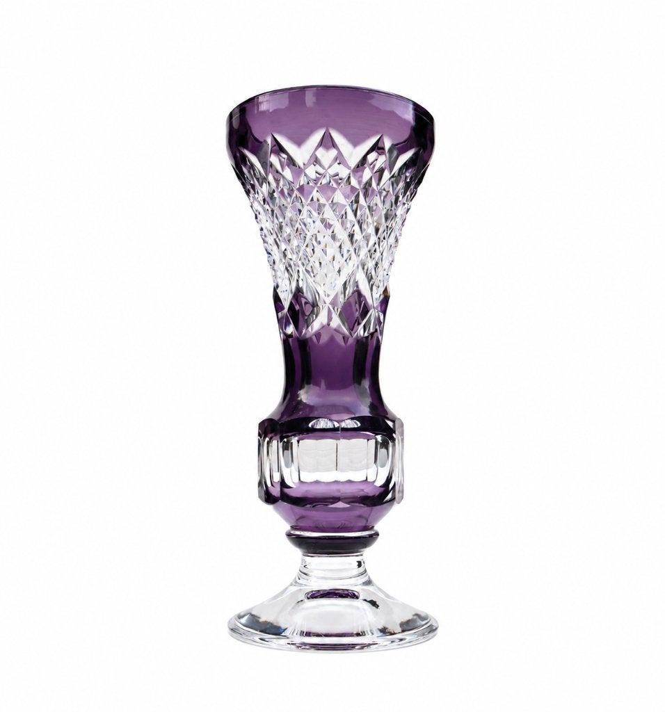 Val Saint Lambert Vaas - Art Deco VSL Kristal, Antiek en Kunst, Ophalen of Verzenden